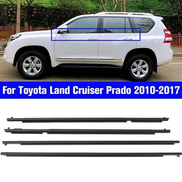 toyota prado oluxana: Toyota Prado 150 "2010-2020" yan şüşə altı qamış rezinləri