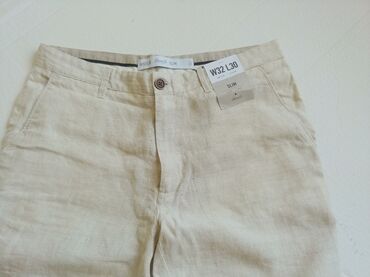 Мужская одежда: Yeni ketan şalvarlar Rəngi - Bej Ölçü - 32 (uz. 100cm,bel 40.5cm) 120