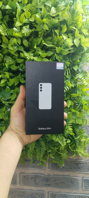 кинотеатр самсунг: Samsung Galaxy S24+, 256 GB, rəng - Boz, Barmaq izi, Face ID