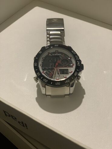 Qol saatları: İşlənmiş, Qol saatı, NaviForce, rəng - Gümüşü — 14