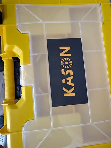 Ударные дрели: Зарядная дрель Kason, представленная в ярком желто-черном корпусе В — 5