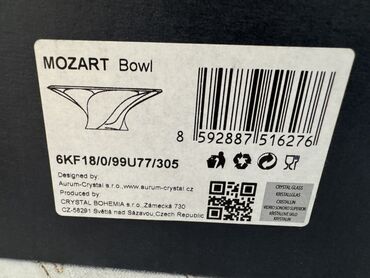 Kasalar: Kasalar, 1 əd, rəng - Ağ, Xrustal, Çexiya — 8