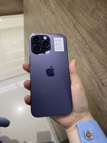 бишкек айфон 14 про макс: IPhone 14 Pro Max, Б/у, 256 ГБ, Deep Purple, 85 %