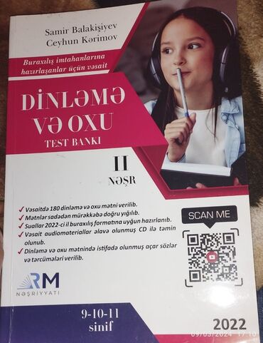 mhm ingilis dili pdf: İngilis dili oxu dinləmə test bankı Samir Balakişiyev