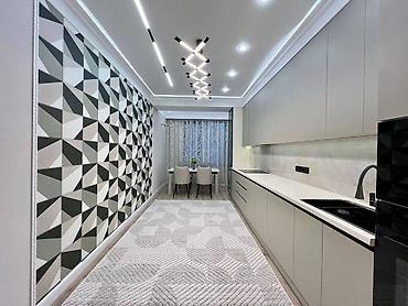 Продажа квартир: 2 комнаты, 82 м², Асанбай мкр Элитка, 13 этаж, Дизайнерский ремонт — 4
