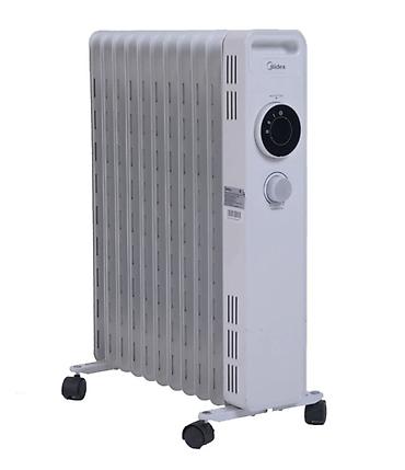 midea: Масляный обогреватель Кол-во секций: 10 и более, Отключение при перегреве — 2
