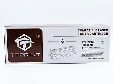 Совместимый лазерный тонер‑картридж TTPrint Модель/аналоги: 12A /