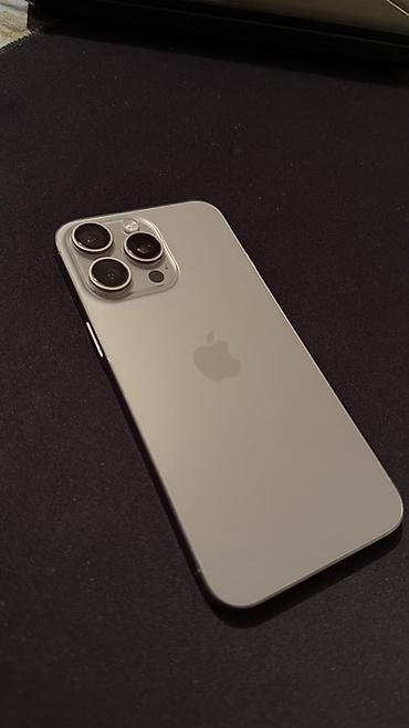 iponalar: IPhone 15 Pro Max, 256 GB, Natural Titanium, Face ID, Simsiz şarj — 3