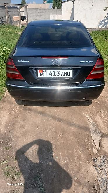выбор номера о: Mercedes-Benz E-Class: 2003 г., 2.7 л, Автомат, Дизель, Седан — 2