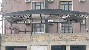 dam ortuk: Metall konstruksiyadan hazırlanmış dam/aynəbənd karkası - Material — 1