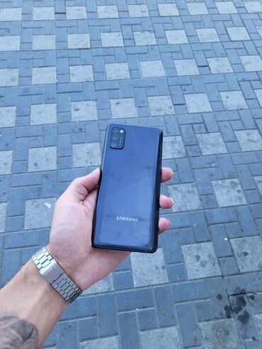 mobile: Samsung Galaxy A41, 64 ГБ, цвет - Черный, Кнопочный, Отпечаток пальца