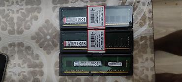 4bg ram: Operativ yaddaş (RAM) Kingston, > 32 GB, 3200 Mhz, DDR3, PC üçün, Yeni — 1