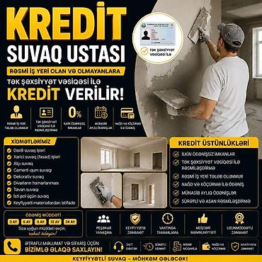 patalok: Alçıpan ustası Bütün kateqoriyalar • Xidmətlər və biznes • Təmir və — 1
