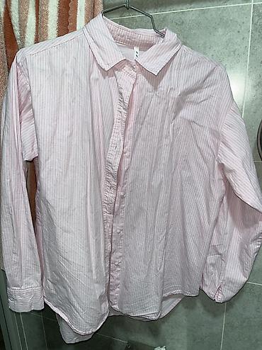 Рубашка, Классическая модель, В полоску, Made in KG