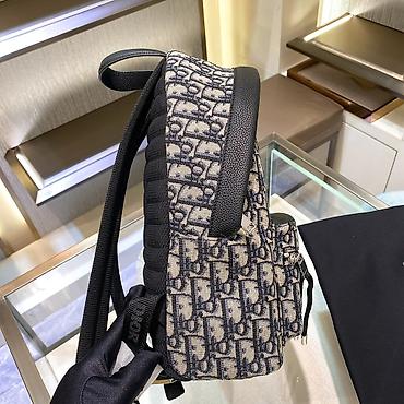 Рюкзаки: Рюкзак Dior Rider Backpack. • Жаккардовая ткань. • Отделка выполнены — 4