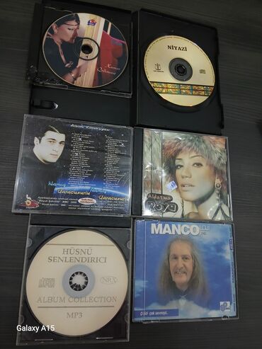 CD, DVD диски и кассеты: CD diskləri, müxtəlif azərbaycan türk mahnılar