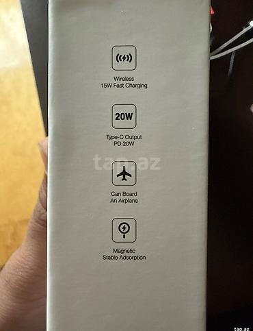 irşad ağcabədi: Powerbank Apple, 10000 mAh, Yeni — 5