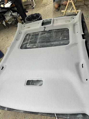 Работы по обшивке: Перетяжка потолка автомобиля и элементов потолочной обивки - Полный — 2