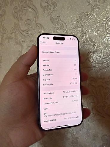 15 pro 256: IPhone 15 Pro, 128 GB — 8
