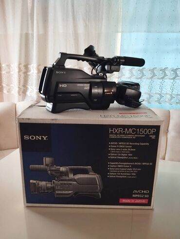 Videokameralar: Sony HD 1500 Super Vəziyyətdədir sıfırdan özümdə olub toy görmüyən — 1