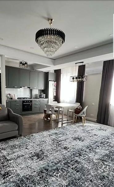 3 бөлмө, 72 м², 6-мкр Элитка, 2 кабат, Евро оңдоо