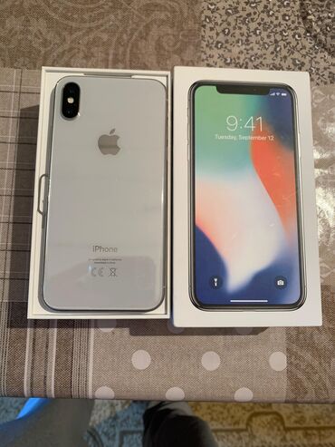 iphone 12 pro max 128: IPhone X, 64 GB, Ağ, Face ID