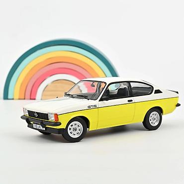 zvezda duksevi: Opel Kadett GT/E 1977 White & Yellow – Die-Cast Norev 🚗🤍💛 Norev — 1