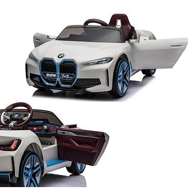 nike duboke: Auto na akumulator BMW i4 – beli, 12V 4.5Ah, 2 motora Glavne — 1