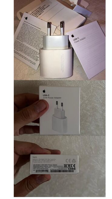 apple powerbank: Adapter Apple, 20 Vt, Yeni