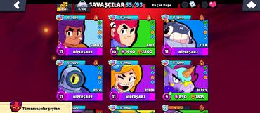 сони плейстейшен 3: Brawl Stars hesabı satılır