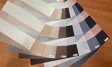 Жалюзи и рольшторы: Изготовливаем рулонные шторы «день‑ночь» (зебра) — коллекции тканей и — 5