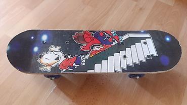 lapet işləmiş: Skateboard - Ölçü: standart tam ölçülü taxta (ikili konkav forma — 1