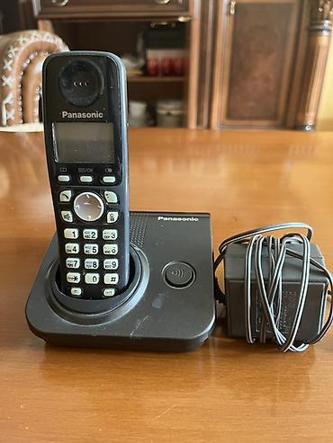 Məişət texnikası: Panasonic simsiz ev telefonu dəsti - Brend: Panasonic - Komplekt — 1