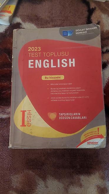 Testlər: İngilis dili Testlər 11-ci sinif, DİM, 1-ci hissə, 2023 il — 1