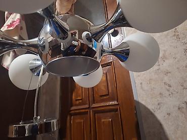 İşıqlandırma: Çılçıraq, 6 lampa, Metal — 6