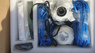 Фото и видеокамеры: 4 ed kamera + kompl kabel dvr pult miska Xüsusiyyətlər: - 4CH NVR — 2