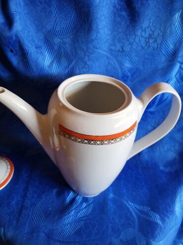 Čajnici: Bokal nov porcelan Alba Julia 70te. Porcelanski nov bokal,stopa — 3