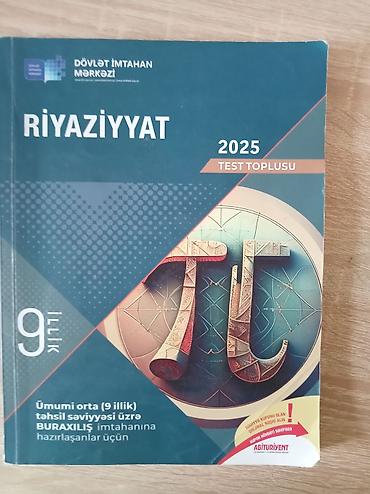 Riyaziyyat 9 illik dim toplusu
Qiyme: 5 manat lalafo.az -da Riyaziyyat 9 illik dim toplusu
Qiyme: 5 manat