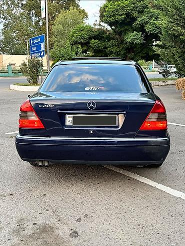 astra g on stupitsa: Mercedes-Benz C200 sedan - Kuzov: W202, 4 qapı, tünd mavi/qara rəng - — 2