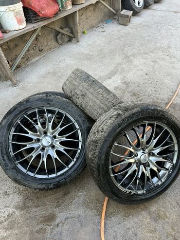 часы для авто: Колеса в сборе 225 / 45 / R 17, Всесезонная, Б/у, Комплект, Легковые, Литые, отверстий - 5
