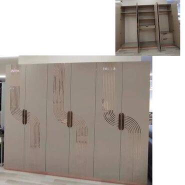 Divan və masa dəstləri: 6 qapili dolab 300₼ satilir tecili .Turkiye istehsalidir .Unvan Sebayl
