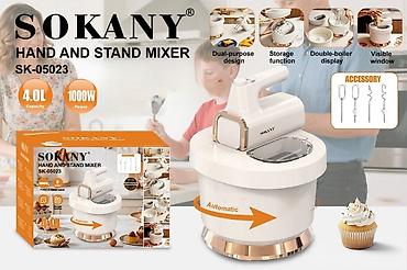 Миксер SOKANY SK-05023 — универсальный ручной и стационарный миксер