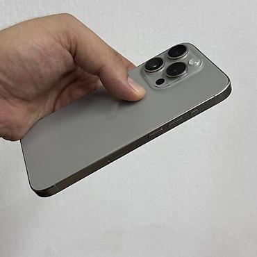 iphone 256: IPhone 15 Pro, Б/у, 512 ГБ, Natural Titanium, Защитное стекло, Чехол, 88 % — 5