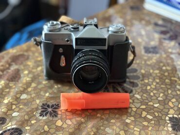 слайдер для фотоаппарата: Zenit-E 35mm film fotoaparatı - Mexaniki SLR konstruksiyası, 35 mm