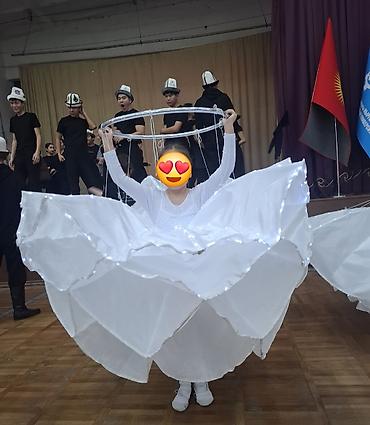 Сценический костюм «Светящаяся юбка‑зонт» для танцев и шоу. -