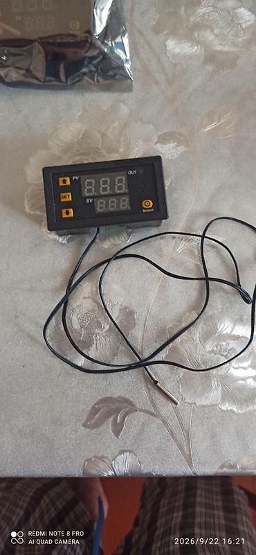 inkubator satışı: Inkubator ucun 12Vatnan iwleyen agilli termostat satilir. Unvan Yevax — 1