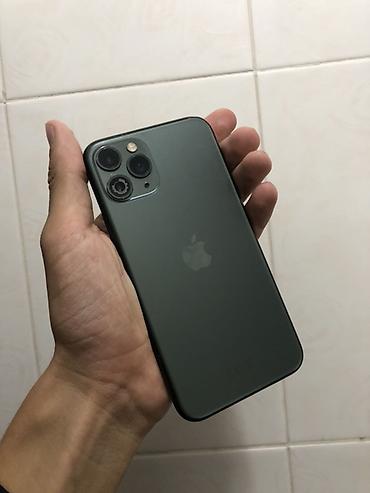 project gr: IPhone 11 Pro, Б/у, 64 ГБ, Matte Midnight Green, 100 % — 2