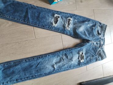zenske farmerke ravan kroj: Farmerke s