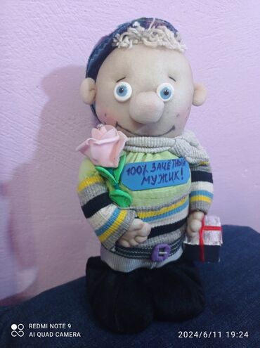 детский ямаха: Продаю интерьерную куклу полностью ручной работы " 100% Зачётный
