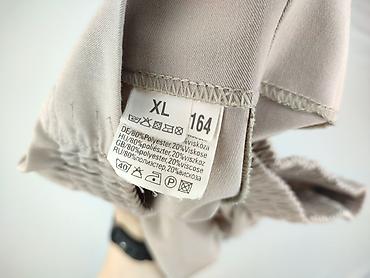 wide: Spodnie materiałowe damskie, rozmiar XL — 4